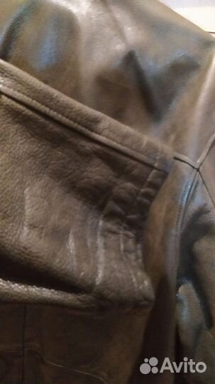 Кожаная куртка мужская 54 56