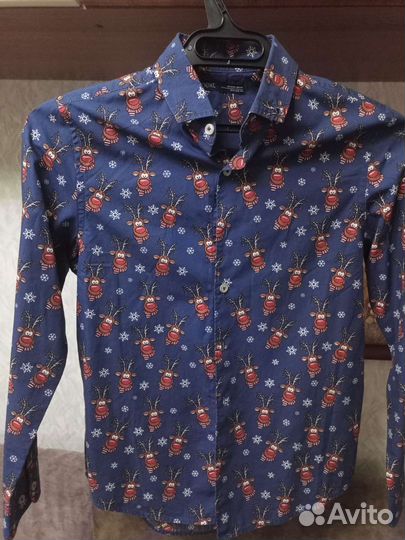 Рубашка на мальчика р.128-134