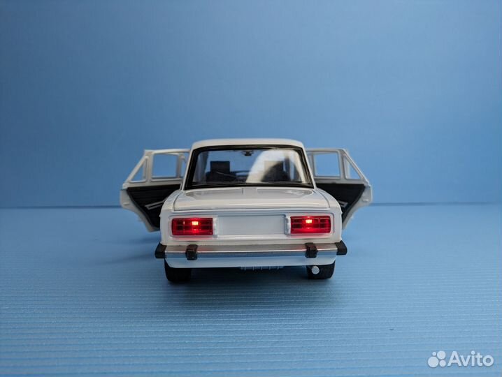 Автоваз 2106 автомобиль 25см металл