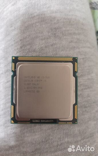 Intel core i5 760
