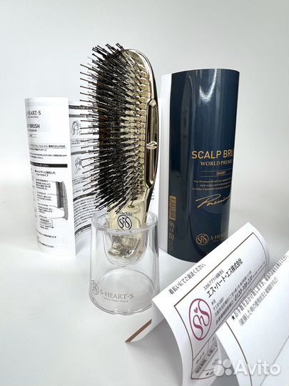 Scalp Brush Plus японская расческа S-heart-S