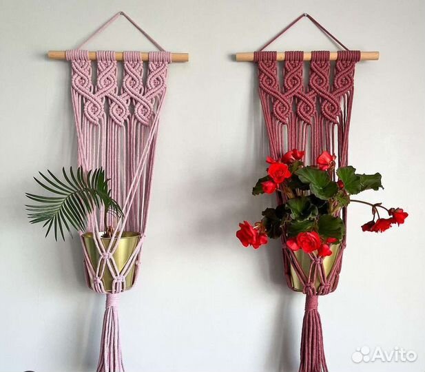 Кашпо для цветов подвесное