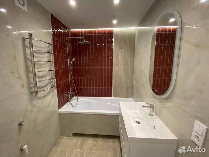 Укладка плитки, плиточник, ремонт ванной