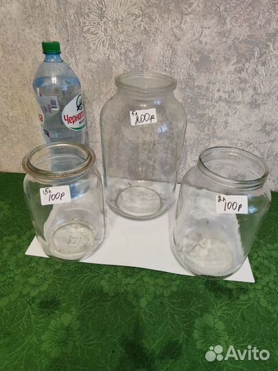 Банки стеклянные