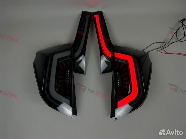 Стопы Honda Fit с14г Дымчатые Led S2533