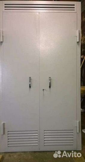 Дверь входная металлическая двустворчатая 1872