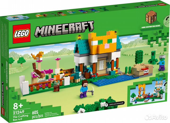 Lego Minecraft 21249 Ящик для крафта 4.0