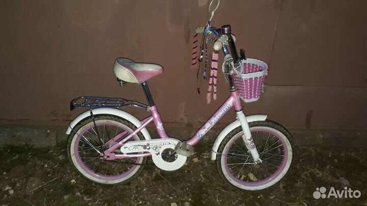 Велосипед для девочки 16 дюймов