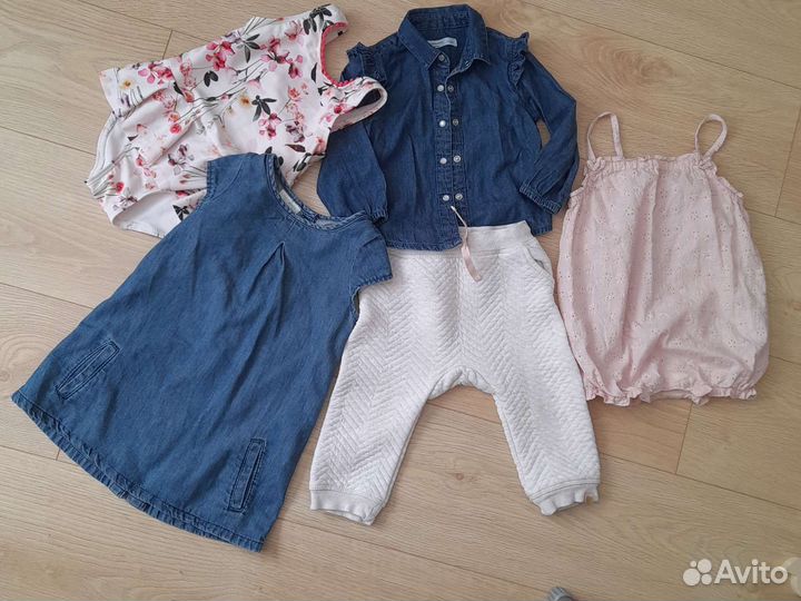 Вещи пакетом на девочку 1 -1.5 года