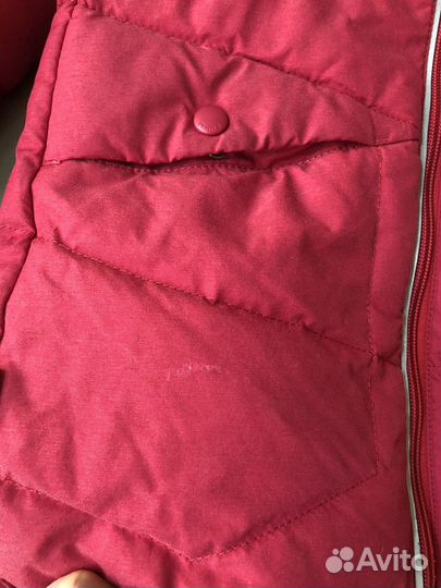 Пуховик зимний для девочки 134