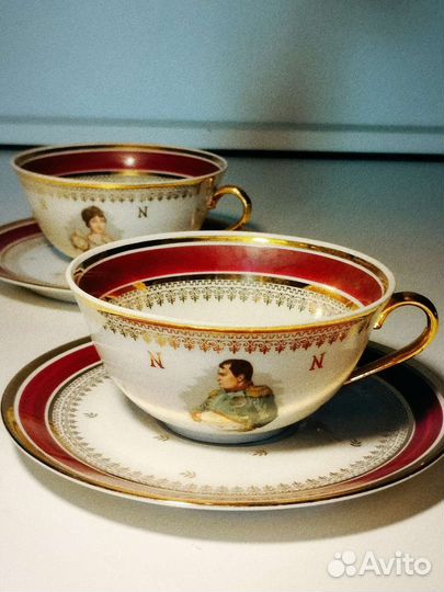 Чайная пара Наполеон и Жозефина