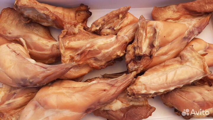 Кролик вяленый и копченый