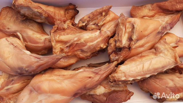 Кролик вяленый и копченый