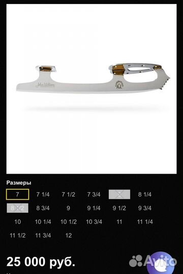 Коньки Edea Chorus на лезвиях Coronation Ace 24