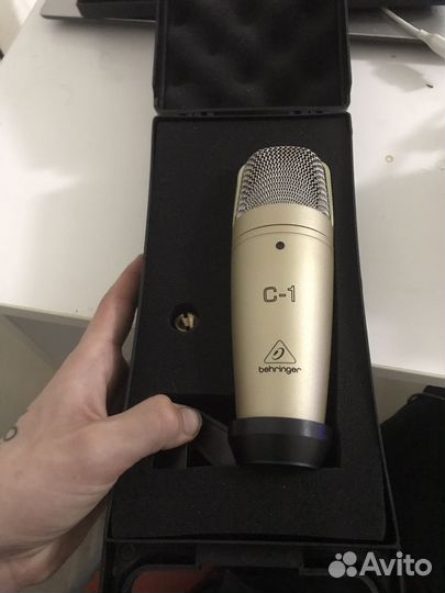 Студийный микрофон behringer c1 xlr