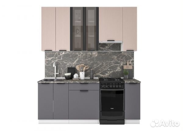 Модульная кухня Норд Line 2,0 м (Н)