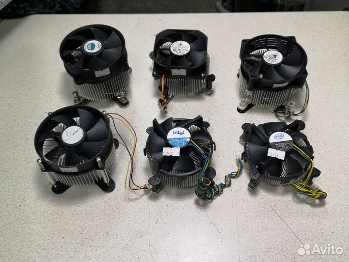 Кулеры процеccорные Intel Socket 775 и AMD AM2-AM4