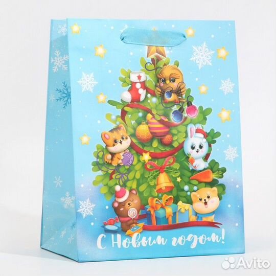 Пакет ламинированный вертикальный «Милые дружочки»