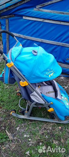 Санки коляска ника