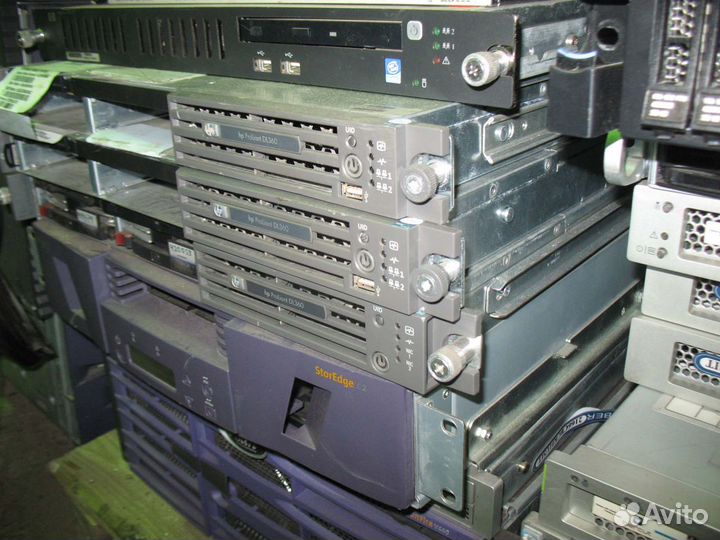 Сервера Hewlet Packard HP Proliant, SUN Fire