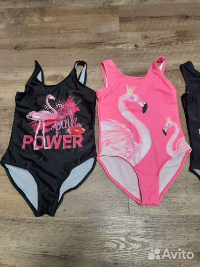 Новый купальник для девочки 128