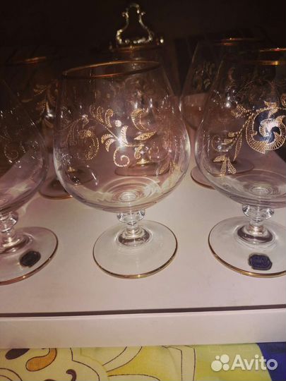 Фужеры богемия оригинал СССР