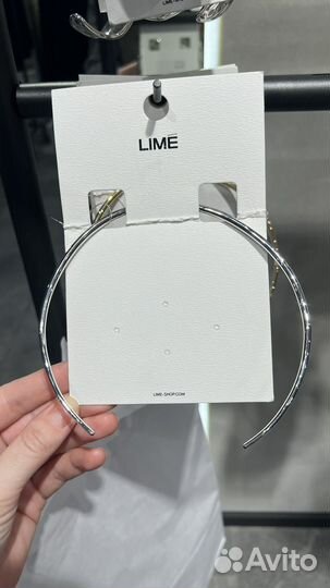 Lime кольцо на шею колье