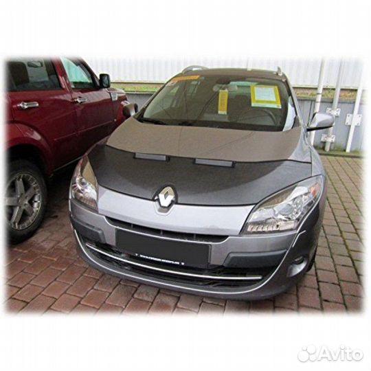 Дефлектор капота Renault Megane 3