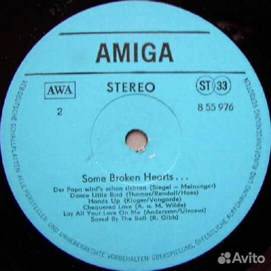 LP.Various – Some Broken Hearts.- Schlager - 1982