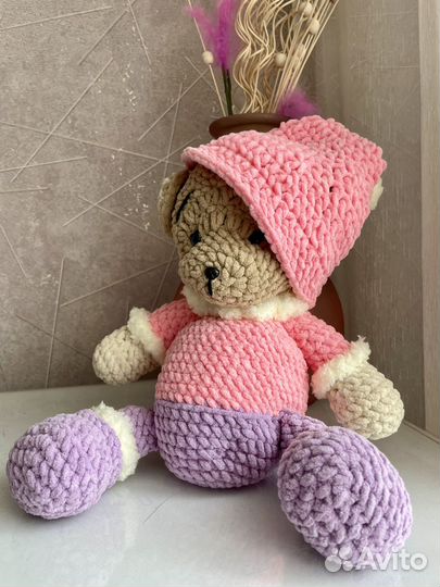 Медведь ручная работа