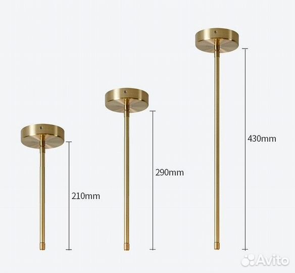 Люстра на штанге Imperiumloft Cherry Bomb 40.2724