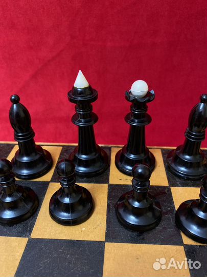 Шахматы СССР №93 карболитовые
