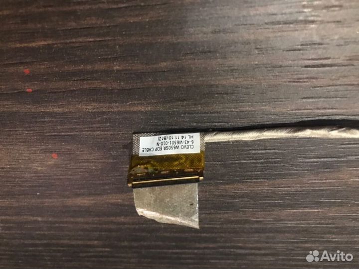 Шлейф матрицы для ноутбука DNS Clevo W650 W655