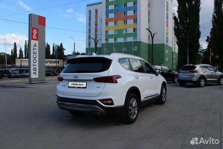 Hyundai Santa Fe 2.0 AT, 2020, 87 420 км