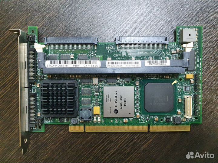 Scsi Raid контроллер Intel srcu42X