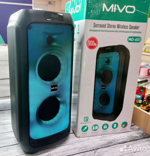 Напольная bluetooth колонка