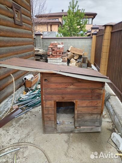 Будка для собаки утепленная