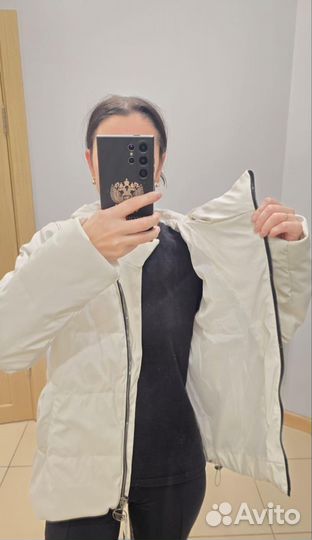 Куртка демисезонная женская экокожа р-р 50