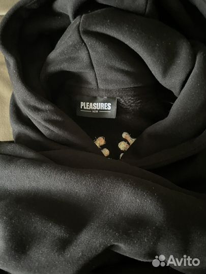 Худи черная pleasures