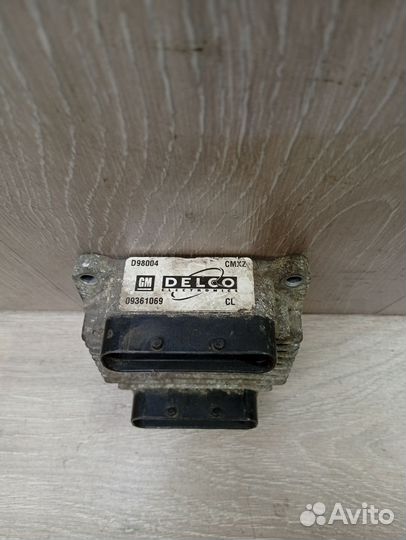 Блок управления двигателем Opel Astra G 1.4