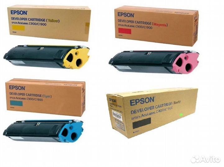 Картриджи Epson AcuLaser C900/C1900