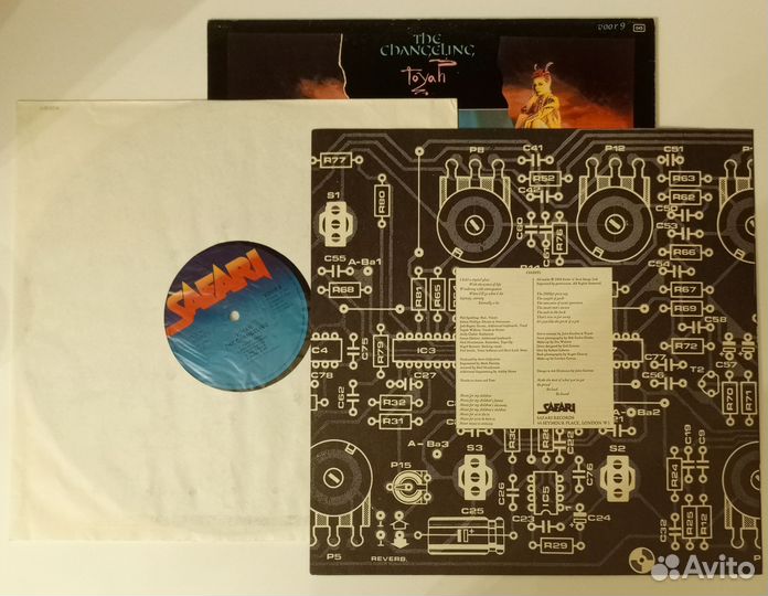 LP Toyah –The Changeling / Safari - voor 9 UK 1982