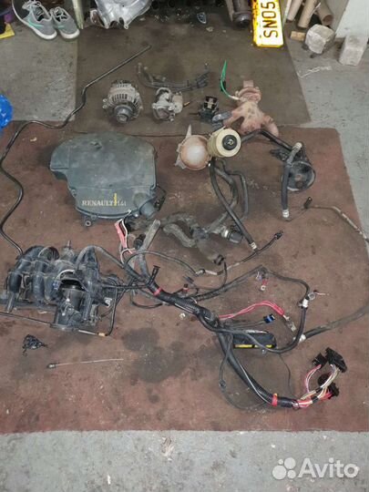 Навесное оборудование Двигателя Renault K7J 710