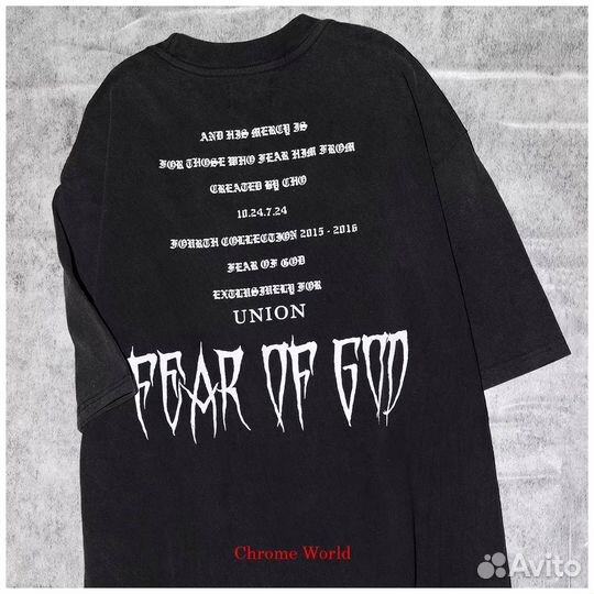 Футболка Fear Of GOD