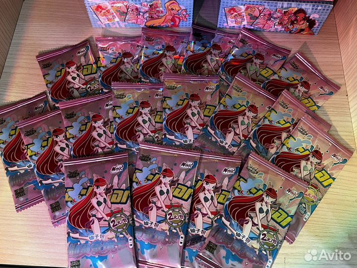 Новые Пакетики с картами Винкс Китай 2024