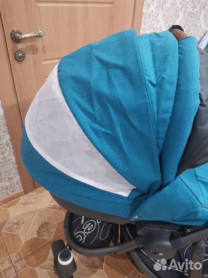 Шикарная коляска 2 в 1 ARO team armandi цвет изумр