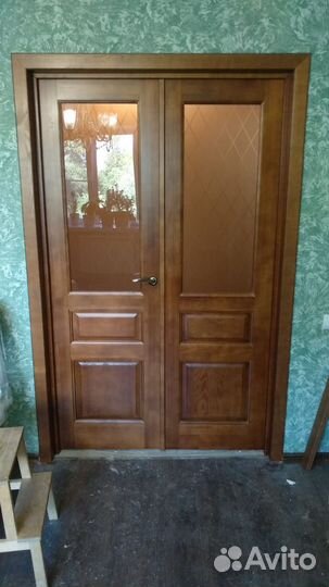 Межкомнатные двустворчатые двери