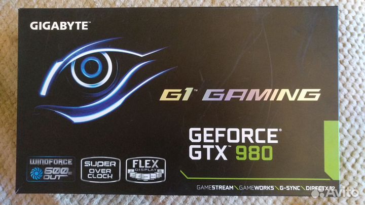 Коробки от видеокарты и материнской платы