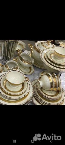 Сервиз столовый с чайным на 6 персон. 41предмета