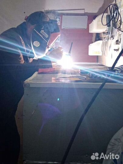 Сварка аргоном с выездом